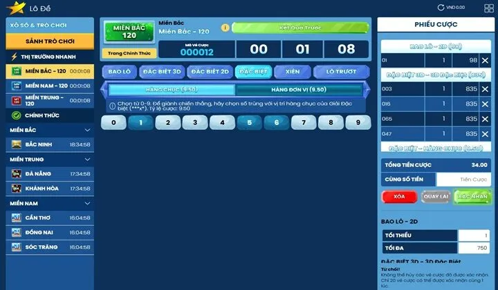 Hướng dẫn tân thủ đánh lô đề VN88 đúng luật